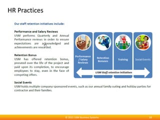 HR Practices
18© 2015 USM Business Systems
 