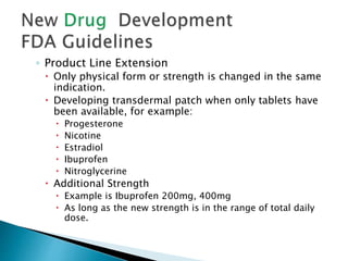 FDA Guidelines for Drug Development & Approval | PPTX