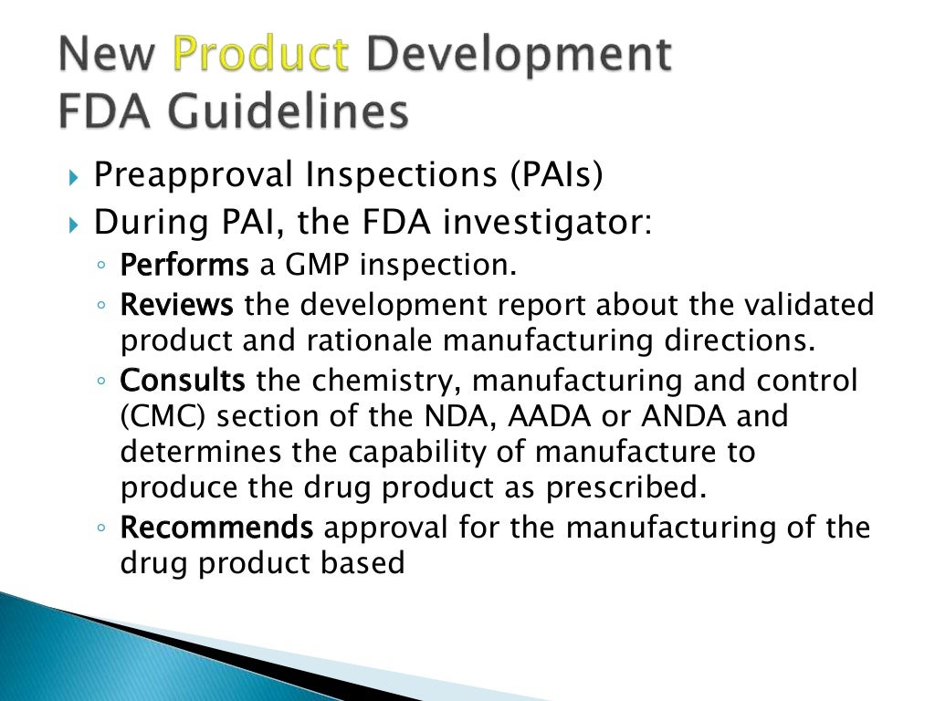 FDA Guidelines For Drug Development Approval