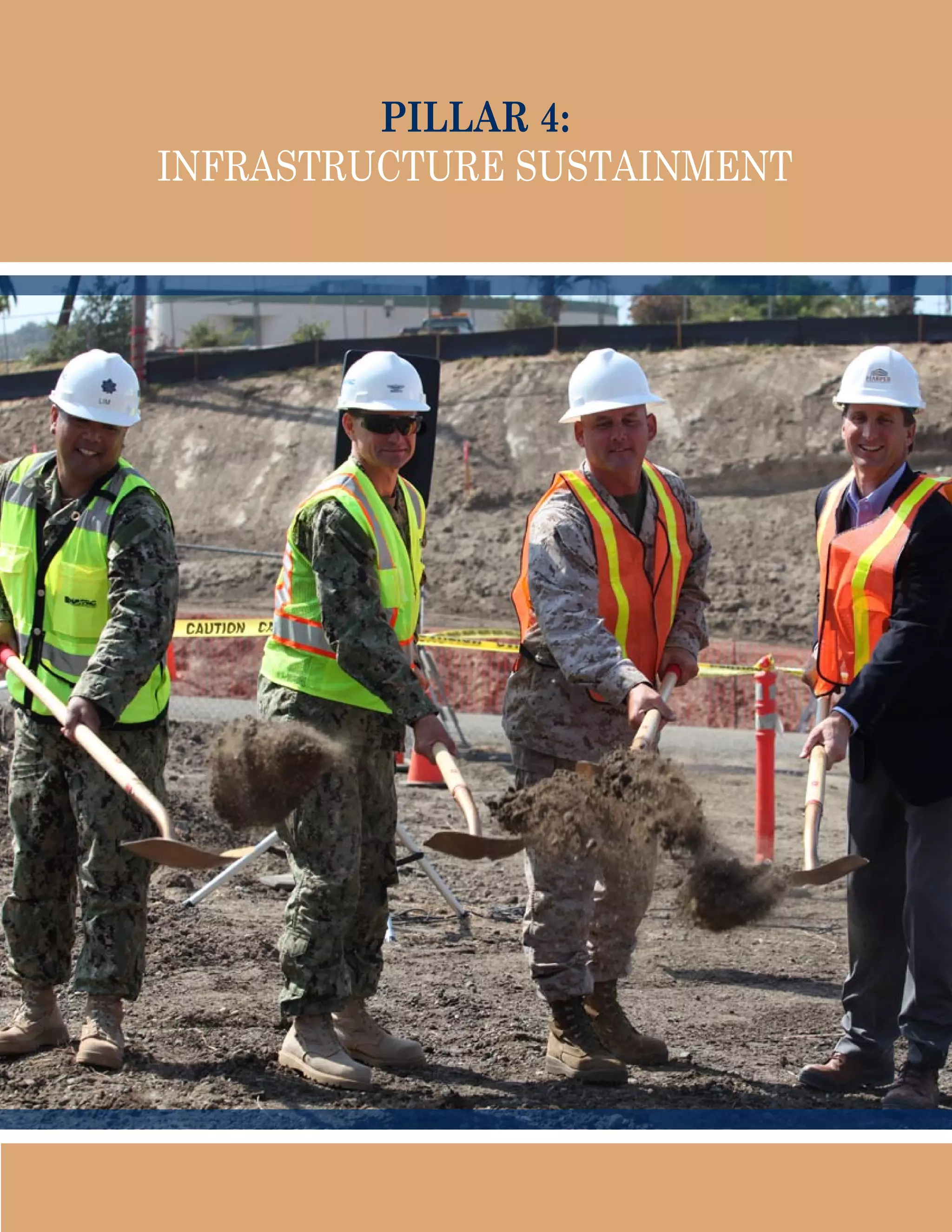 Pillar 4:
Infrastructure Sustainment
 