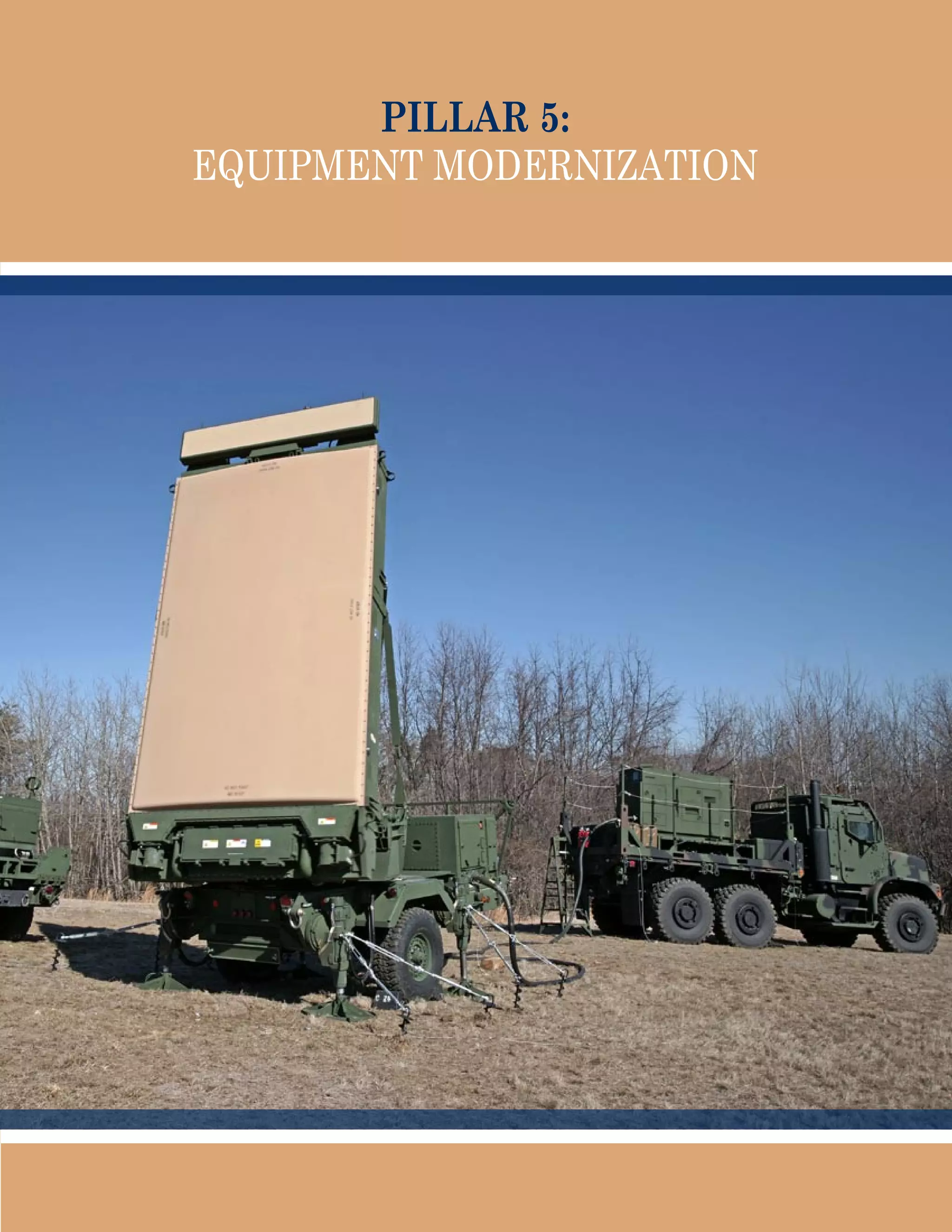 159
159
Pillar 5:
Equipment Modernization
 