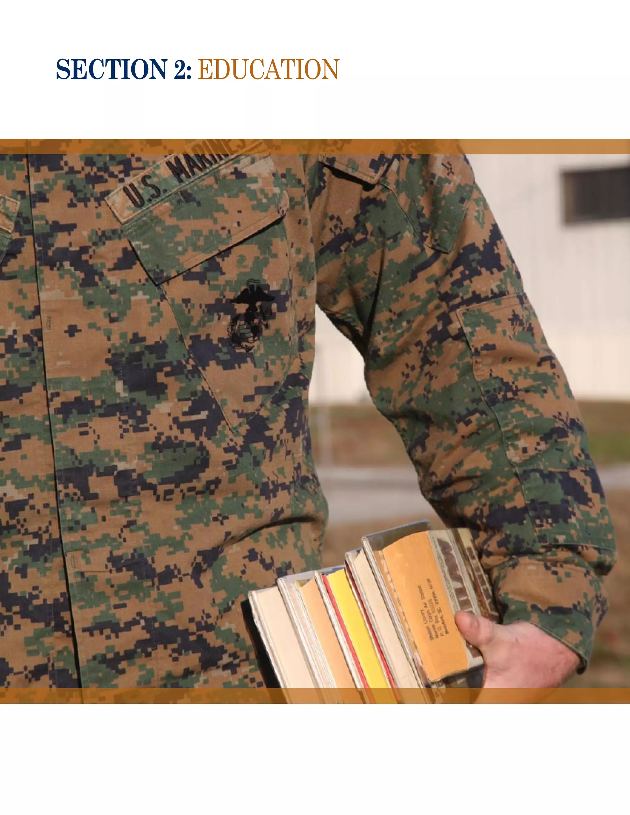 section 2: Education
 