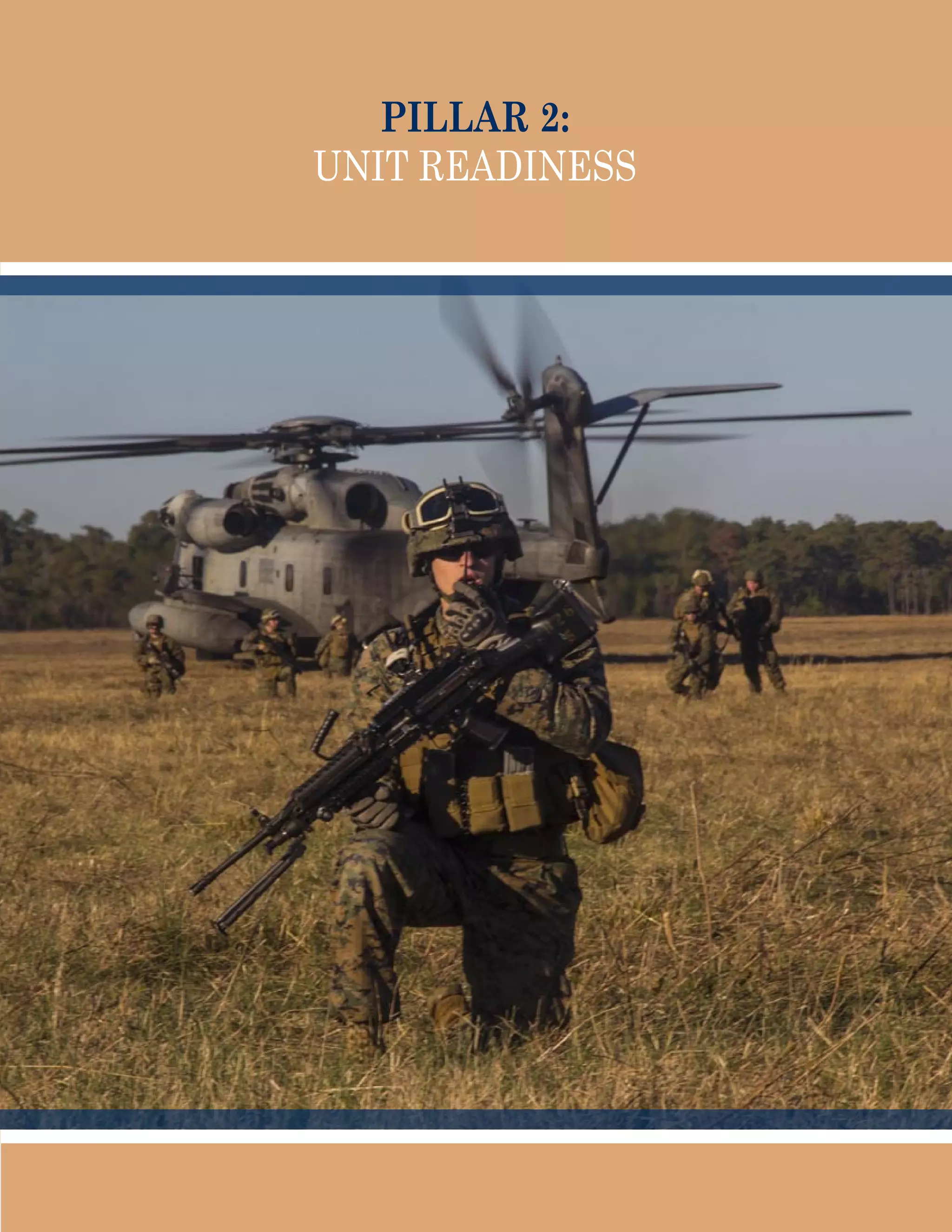 Pillar 2:
Unit Readiness
 