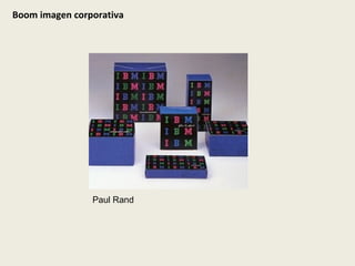 Boom imagen corporativa Paul Rand 
