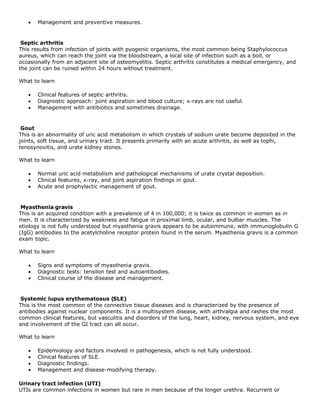 Top 100 Diseases USMLE