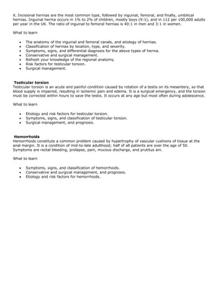 Top 100 Diseases USMLE