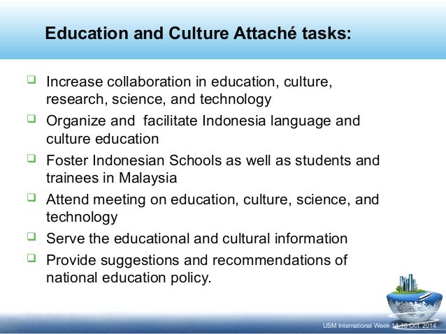 Education and Culture Collaboration with the Universities in Indonesia Education and Culture Collaboration with the Universities in Indonesia