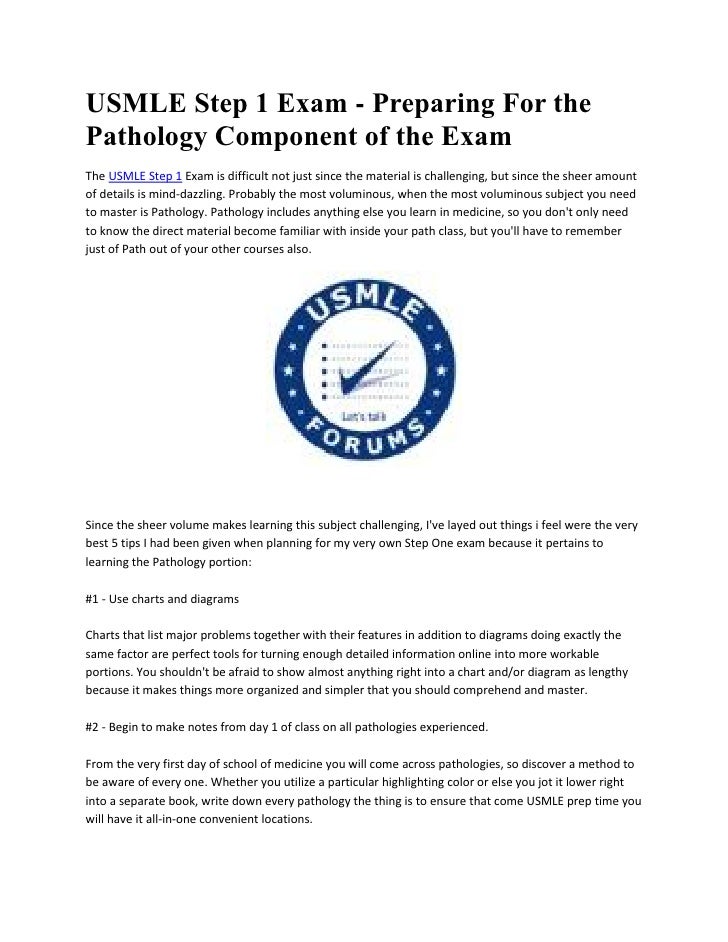 Usmle Step 1 Exam Usmle Step 1 Exam