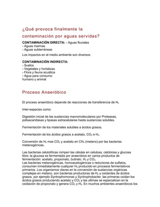 TRAMIENTO DE AGUAS RESIDUALES