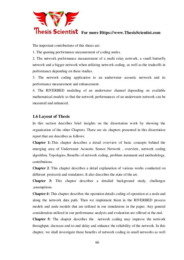 Network coding master thesis