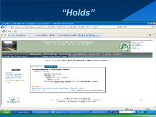 “Holds” 
