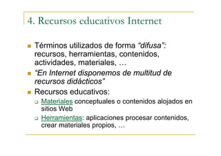 Uso didáctico de los recursos de Internet