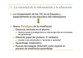 Uso didáctico de los recursos de Internet