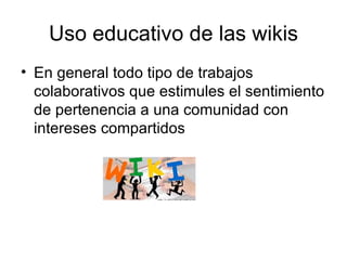 Uso Educativo De Wiki