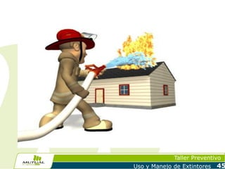 Taller Preventivo
Uso y Manejo de Extintores

45

 