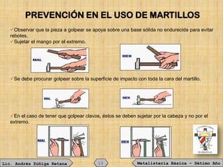 Uso Adecuado de las Herramientas Manuales en el Taller | PDF