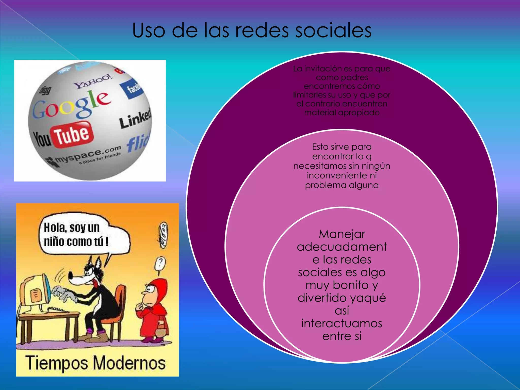 Uso adecuado de las redes sociales | PPT