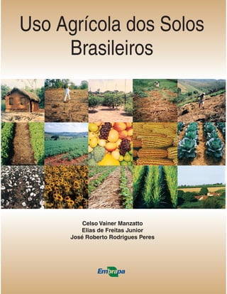 Uso Agrícola dos Solos
     Brasileiros




          Celso Vainer Manzatto
         Elias de Freitas Junior
      José Roberto Rodrigues Peres
 