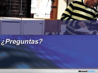 ¿Preguntas?
 