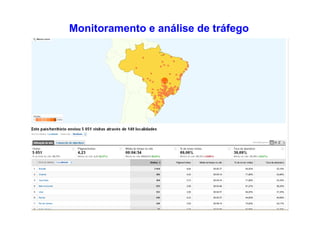 Monitoramento e análise de tráfego 
