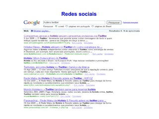 Redes sociais 