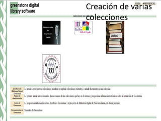 Creación de varias
colecciones
 