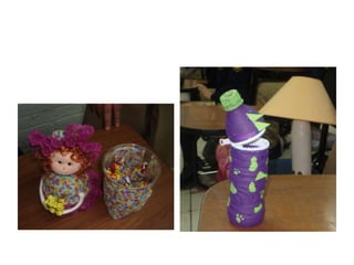 Uso de botellas plasticas