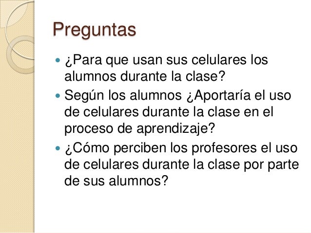 El Mal Uso Del Celular En El Aula De Clases - Compartir Celular