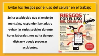 los riesgos por el uso del celular | PPTX