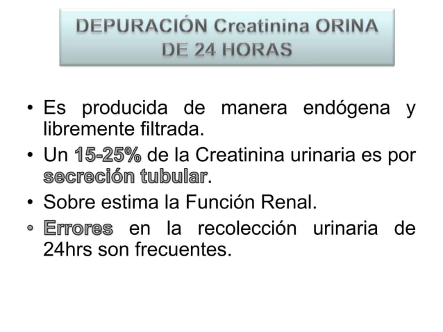 Uso De Formulas Para El Calculo De La Tasa De Filtrado Glomerular