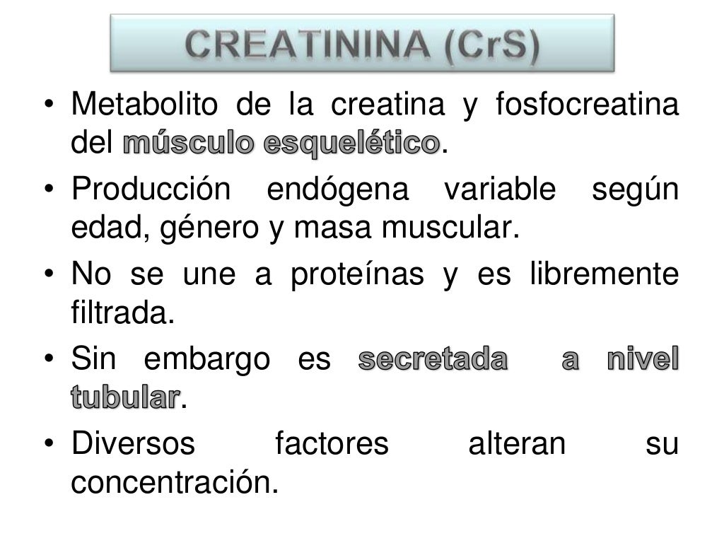 Uso De Formulas Para El Calculo De La Tasa De Filtrado Glomerular