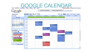 GOOGLE CALENDAR

 