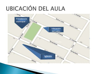 UBICACIÓN DEL AULA