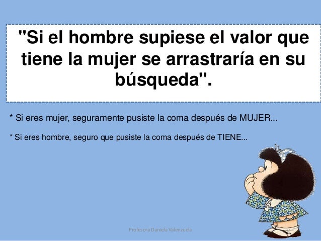 Resultado de imagen para imagenes sobre uso de la coma