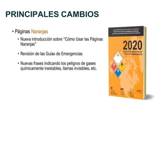 PRINCIPALES CAMBIOS
 