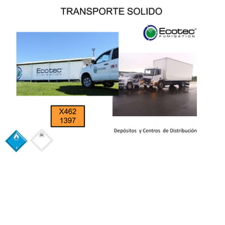 X462
1397
TRANSPORTE SOLIDO
Depósitos y Centros de Distribución
 