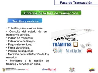 Uso de la herramienta transaccional | PPT