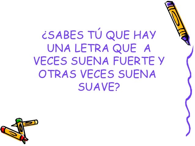 Uso De La R Suave Y Fuerte
