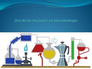 Uso de las tinciones en microbiología 