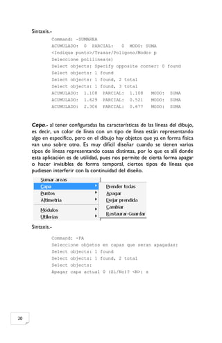 Uso del civilcad | PDF