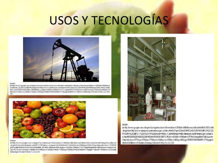 USO DE LOS RECURSOS NATURALES