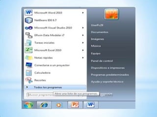 Clic en Microsoft Office.
