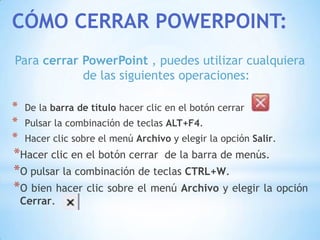 DISEÑOS DE PRESENTACIÓN:Para activar los diseños se hace clic en FORMATO, y luego clic en DISEÑODE DIAPOSITIVA.Estas están clasificadas en 4 categorías:Diseños de TextoDiseños de ObjetosDiseño de texto y objetosOtros diseños