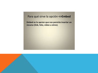 Uso del slideshare