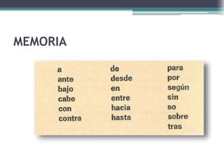 MEMORIA
 