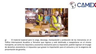 Uso de Regimenes Aduaneros Especiales o de Excepción.pptx