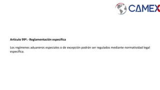 Uso de Regimenes Aduaneros Especiales o de Excepción.pptx