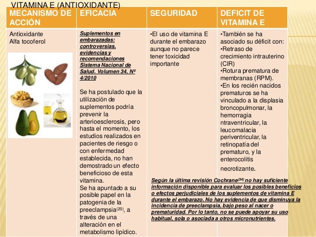 Uso de vitaminas en el embarazo Uso de vitaminas en el embarazo