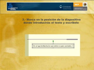 Una vez que disponemos de ellas grabadas en algún archivo podemos incorporarlas a una diapositiva mediante la opción el menú:   Y seleccionamos el archivo de imagen que queramos: Y por último le aplicamos la posición y tamaño deseado en la diapositiva: Incorporación de globos, organigramas, etc