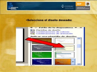 3.- Marca en la posición de la diapositiva donde introducirás el texto y escríbelo: